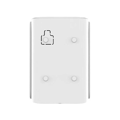 картинка Ajax DualCurtain Outdoor белый Двунаправленный уличный датчик движения штора от компании Intant